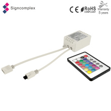 Controlador infrarrojo económico de 24keys LED Controlador remoto de RGB IR para las luces LED